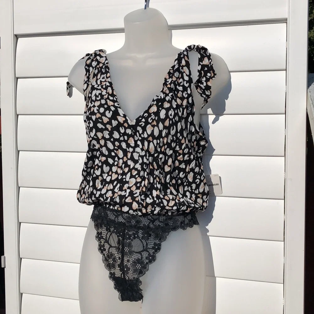 NWT Intimately Free People Bare it all bodysuit